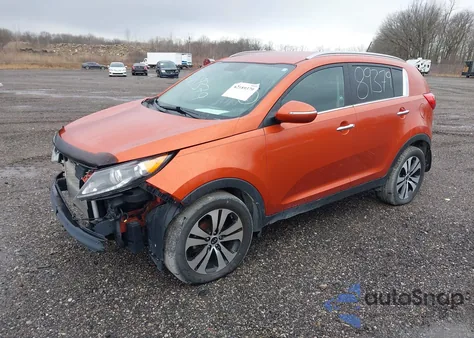 2011 Kia Sportage Ex from USA, damaged, VIN KNDPC3A28B7136409